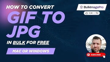 How to Convert GIF to JPG in Bulk for FREE (Windows or Mac)