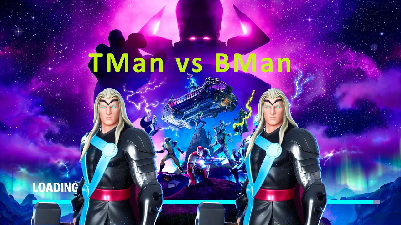 Fortnite TMan vs BMan (Father vs Son) YouTube