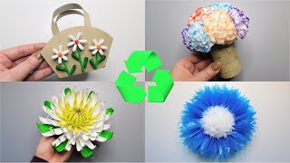 Genius Spring Craft Ideas 😍 Handmade Flower Decoration DIY ♻️ How to Reuse Waste Materials