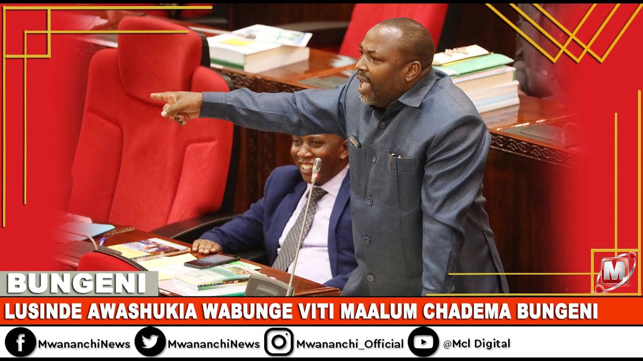 LUSINDE AWASHUKIA WABUNGE VITI MAALUM CHADEMA BUNGENI