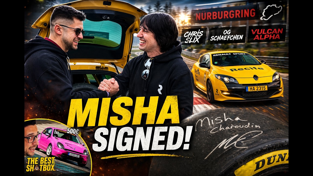 RING PROVEN Ep.3 | Misha Signed His NLS Race Tyre! Nürburgring - YouTube