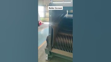 roller screen for coal, ore, etc