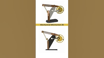 Rotary to Linear Motion converter #mechanical #mechanism #mechanicalengineering #3ddesign