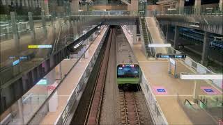 【駅前シリーズ】 京浜東北線・山手線　高輪ゲートウェイ駅　JR Keihin–Tōhoku Line & Yamanote Line Takanawa Gateway Station　(2021.4)