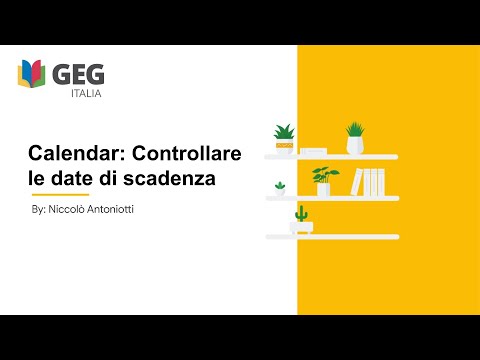 Video: Scadenze Per La Rendicontazione: Calendario