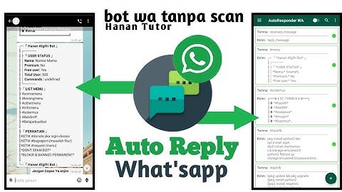 CARA BUAT BOT TANPA SCAN DI ANDROID WORK 100%