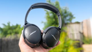 BEST HEADPHONES IN 2024 BOSE QC45 REVIEW PS5 MAC PC