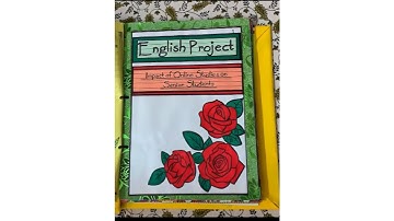 ASL project Class 12 English term 2 || English project Class12 for ASL 2022 term 2 CBSE Board