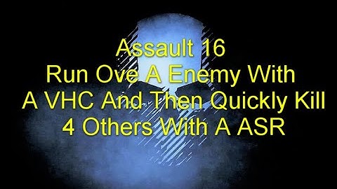 Ghost Recon Breakpoint : Assault Rank 16 : Kill 1 With A VHC & Then Quickly Kill 4 With a ASR