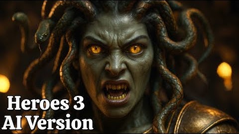 Heroes of Might and Magic 3 IRL – Dungeon Units | AI Generated