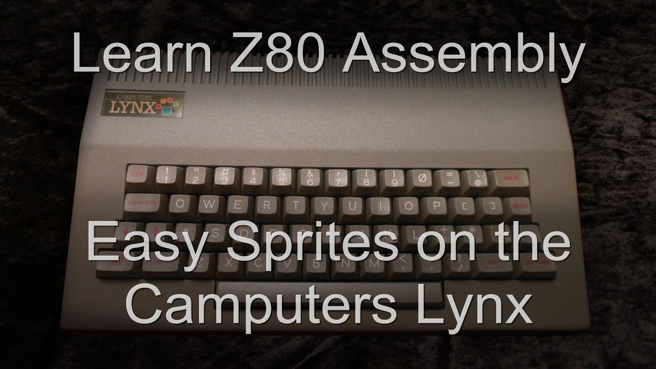 Lesson S7 - Easy Sprites on the Camputers Lynx - YouTube