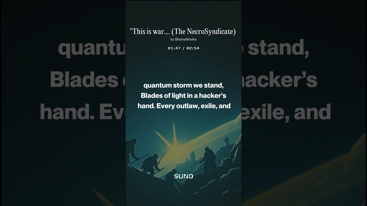 This is war (The NecroSyndicate)