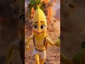 Dangerous moment banana and papaya. 🥲🥲