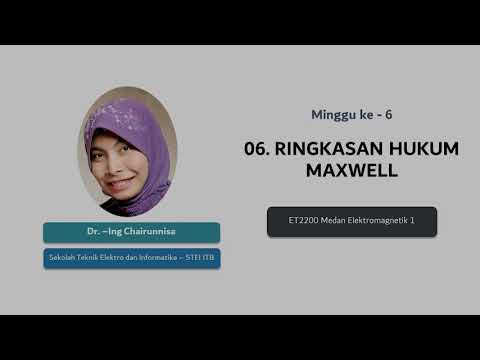 Video: Apa yang dimaksud dengan persamaan Maxwell?