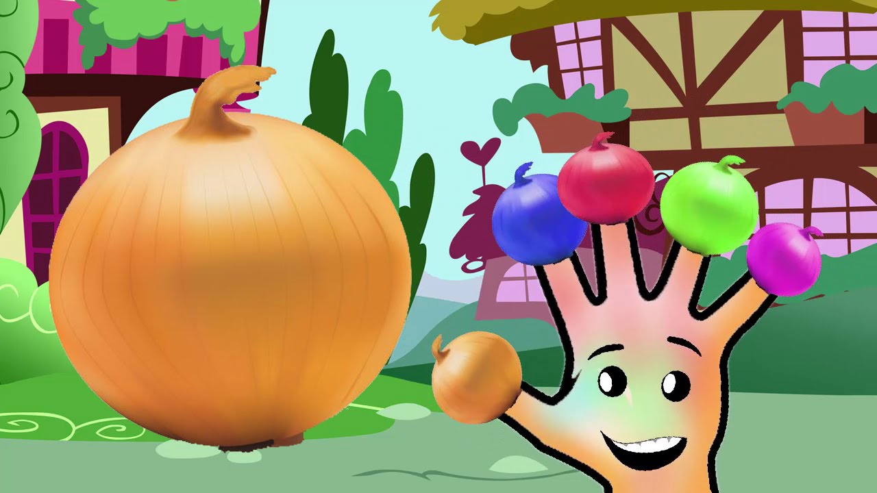 Finger Family Rhymes Onion Finger Family Nursery Finger Family Rhymes