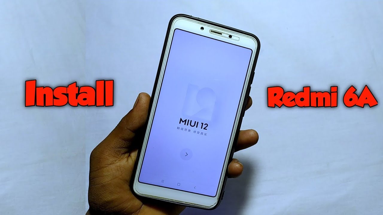 How To Install MIUI 12 Redmi 6A | Install Fastboot ROM Any Xiaomi | MIUI 12  Update | Dot SM - YouTube