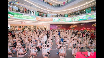 Chuỗi chương trình Vì trẻ thơ do " Đại sứ màu xanh" do World Art và Aeonmall Hà Đông hợp tác tổ chức