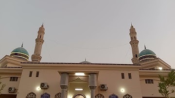 أذان بنغم الرست بصوت القارئ عدي المحمدي من رحاب جامع الخلفاء الراشدين رضي الله عنهم أجمعين