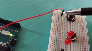 Simple circuit with two pushbuttons (Interfacing with the Arduino)