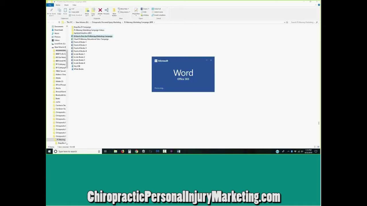 The 4 Steps to Chiropractic PI Attorney Marketing