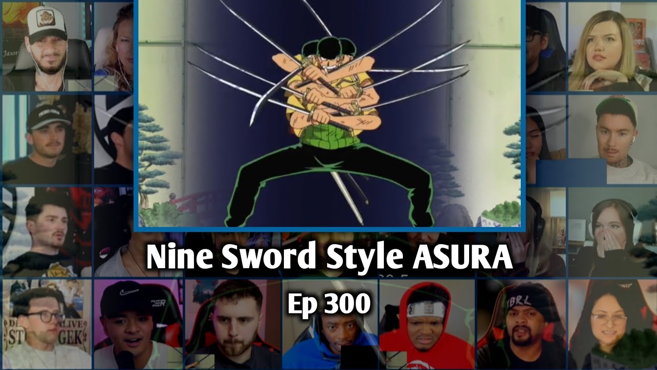 ZORO DEFEATS KAKU REACTION MASHUP - ONE PIECE EPISODE 300