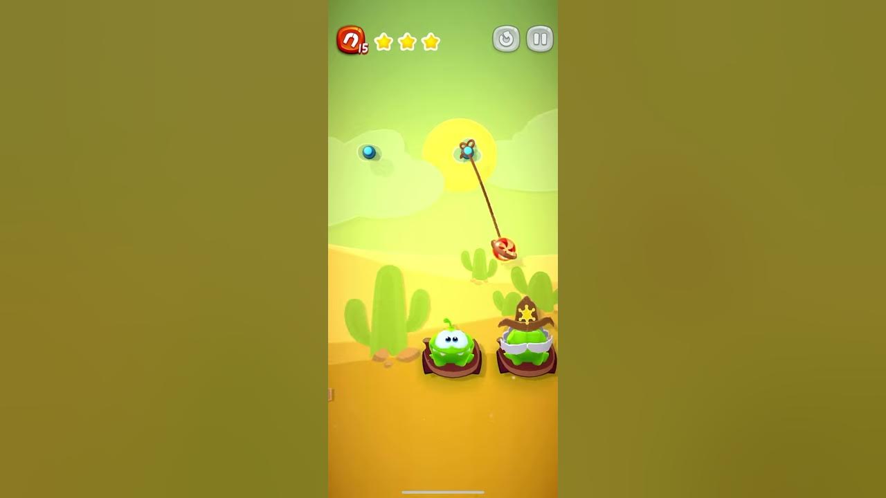 Cut the Rope Remastere‪d Level 3-1 To 3-24 Gameplay Walkthrough Video -  Chapter 3 - Part 3 (iOS)