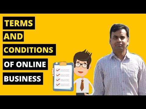 ऑनलाइन बिज़नेस करने से पहले रखे ये ध्यान I Terms & Conditions of online business