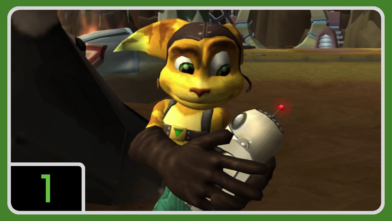 Un tipo peludo conoce a un amigo metálico | Ratchet & Clank 1 en Español #1