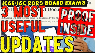CISCE Most Useful ICSE/ISC 2023 Board Exams Updates-Students Must Have to Know & now Act Accordingly