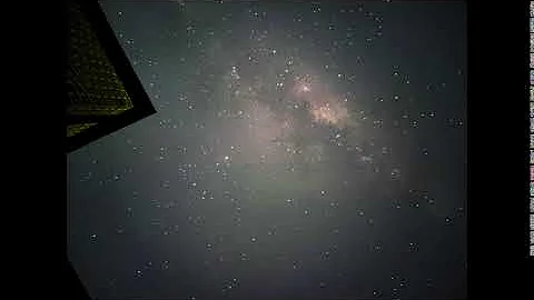 Milky way timelapse taken from my backyard on a Oneplus 7T