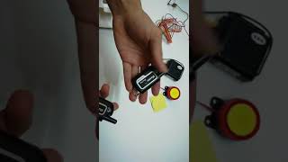 Two Way Motorcycle Scooter Alarm Remote Control Engine Start Vibration Alarm