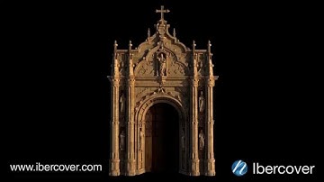 Siglo del Quijote. Video Mapping Interactivo. Ibercover.