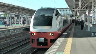 Ｅ６５３系常磐線特急フレッシュひたち５号高萩行き土浦駅入線～発車