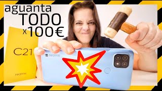 Clipset Videos realme C21 unboxing -SUPER RESISTENCIA y DURAS PRUEBAS-