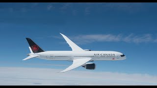 Air Canada (ACA 004) Boeing 787-9 flight