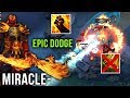 Miracle- Ember Spirit Super Sonic Reflex EPIC Boundless Strike Dodge + 2x Rampage - Dota 2