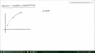 Newton's Quadratic Interpolation Derivation - Applied Numerical Methods