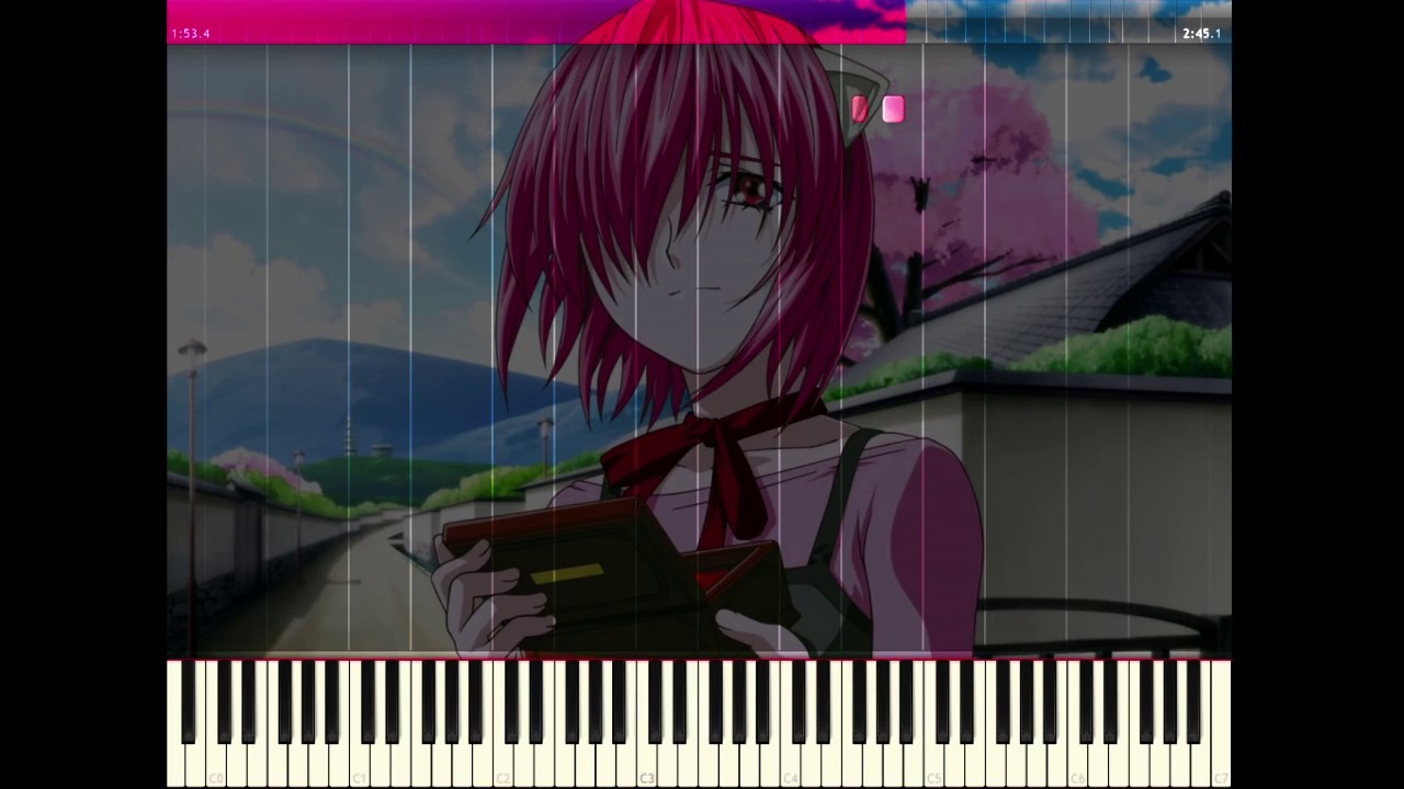 Elfen Lied Lilium Music Box Midi Youtube