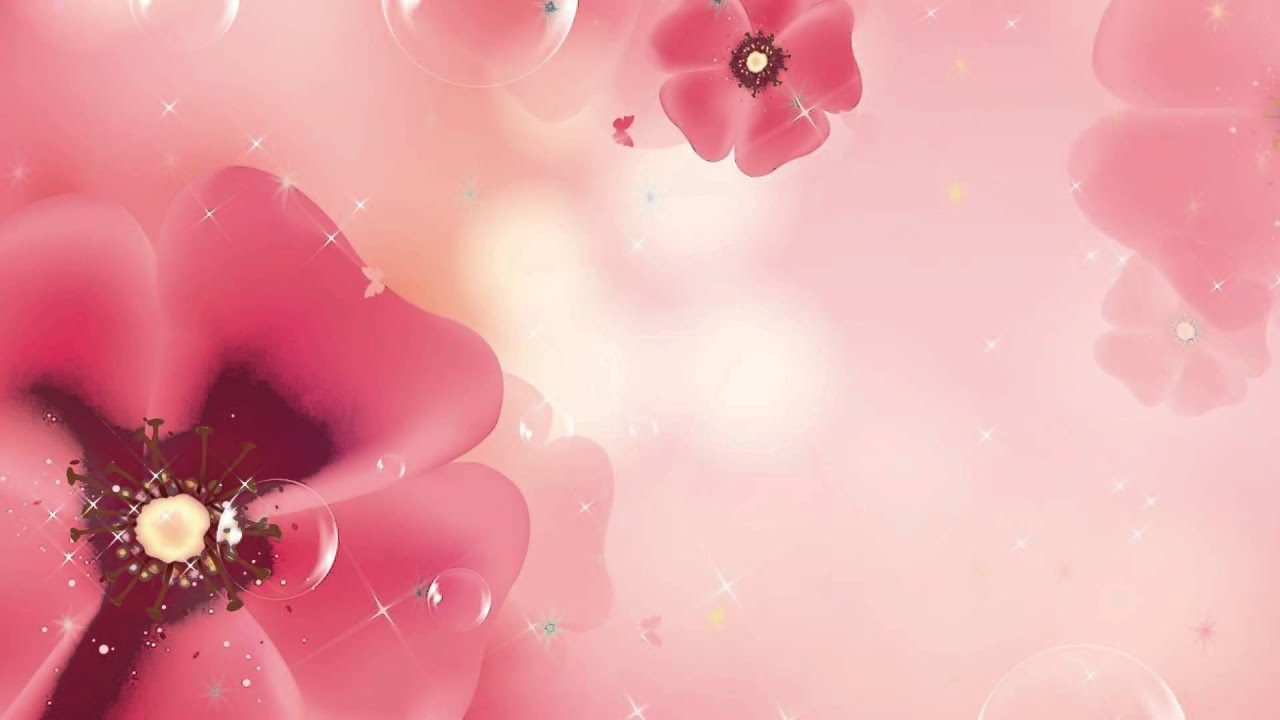 Фон для видеомонтажа Butterflies&Red Flower HD Video Background - YouTube