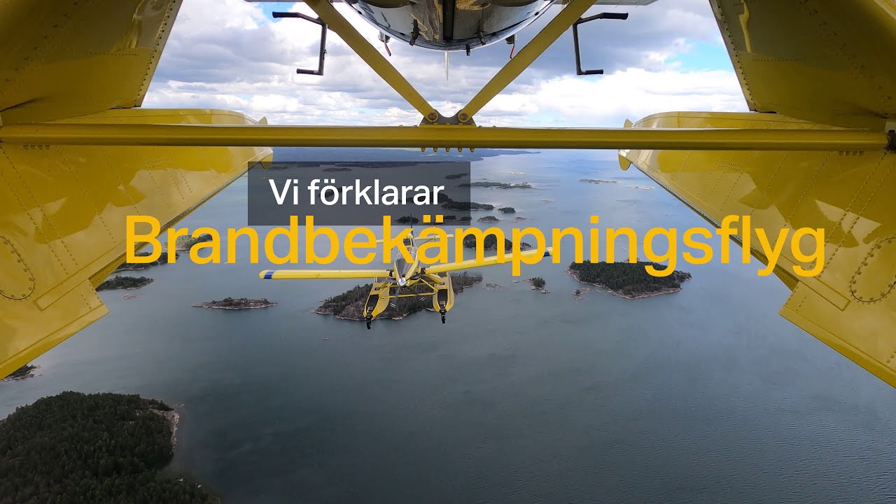 Så fungerar brandbekämpningsflyg