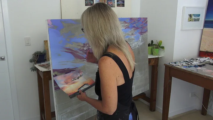 Oil painting techniques and tutorial with Sandra G...