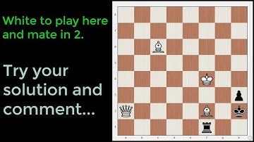 Amazing Chess Puzzles #11 - White to Play and Mate in 2