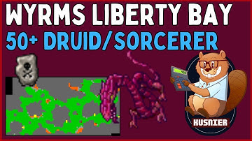 Wyrms Liberty Bay | 50+ Sorcerer/Druid | Tibia