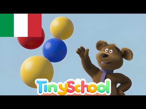 Happy Bear's Color Song - Learn Colors for Kids | TinySchool