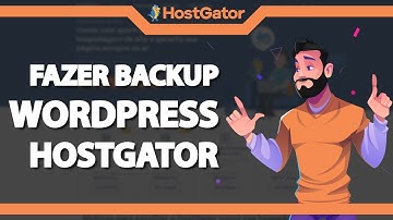 Como FAZER BACKUP do WordPress na Hostgator (Rápido e Fácil)