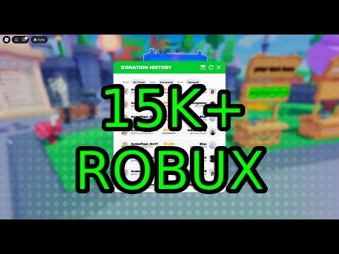 I Donated 15K+ ROBUX To My Friends! (Pls Donate)