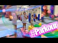 Aula de Parkour com a Bella e Sofia - importância da atividade física na infância