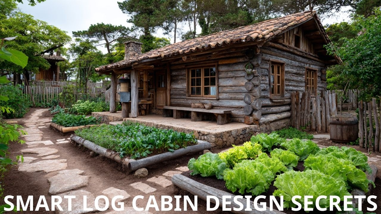 Small Cabin Design with Garden Integration | More Than Just a Tiny Home