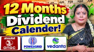 12-Month Dividend Calendar! Dharmasri Rajeswaran