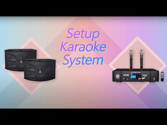 How To Set Up 3000W Youtube Karaoke System With KSP-3000pro and KS-3000V class=